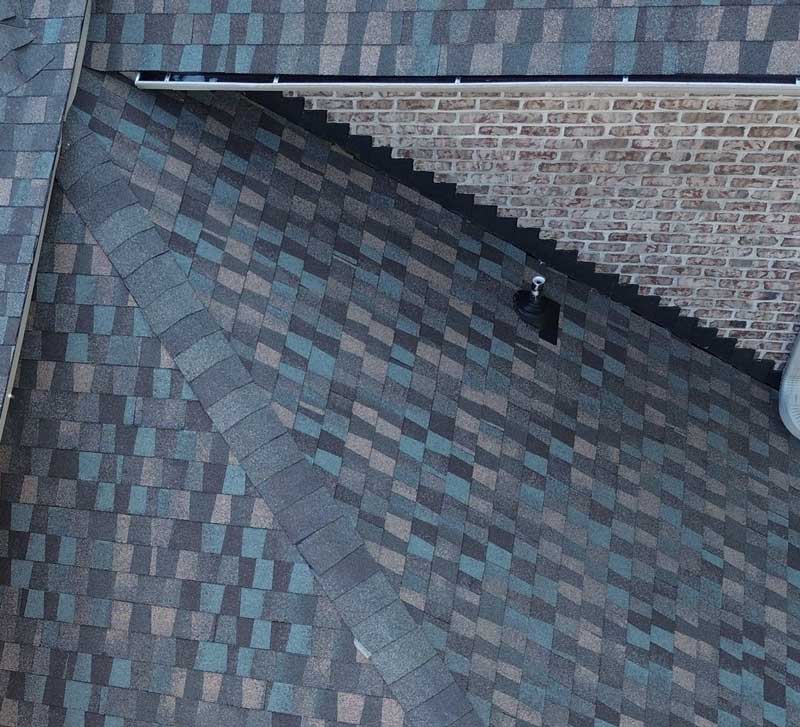 Flashing and pipe penetration detail after Charlotte roof replacement