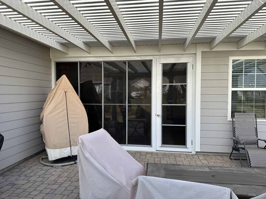 Vinyl-film porch window project image 05