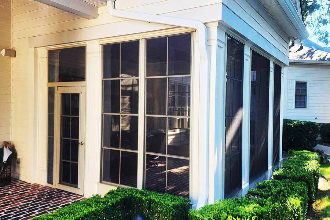 Vinyl-film porch window project image 13