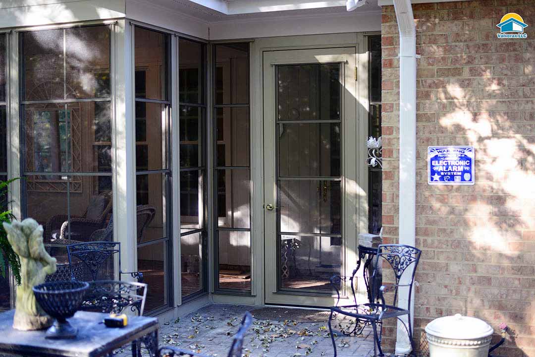 Vinyl-film porch window project image 20