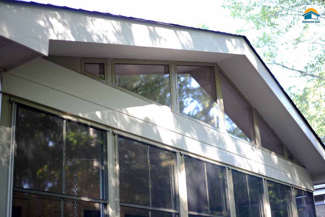 Vinyl-film porch window project image 21