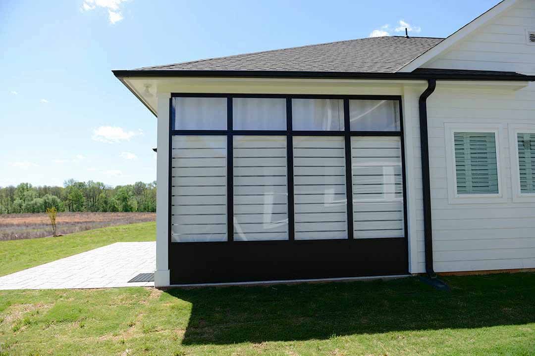 Vinyl-film porch window project image 23